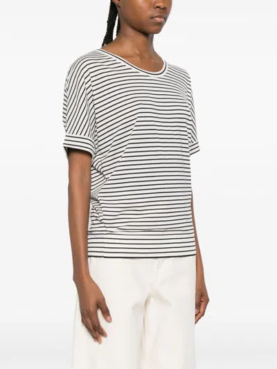 Herno Striped T-shirt In Multi