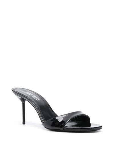 Paris Texas Patent Leather Lidia Mules 70 In Black