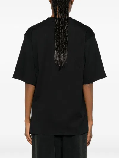Adidas By Stella Mccartney Adidas By Stella Mc Cartney Logo Sporty T Shirt In Black