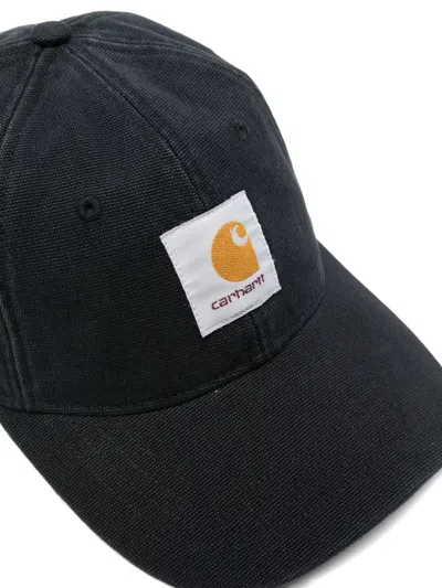 Carhartt Work In Progress Icon Adjustable Baseball Cap In Black