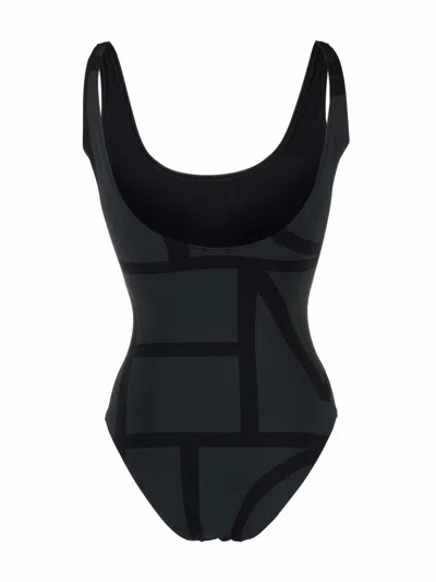 Totême Toteme Main Swimsuit In Black