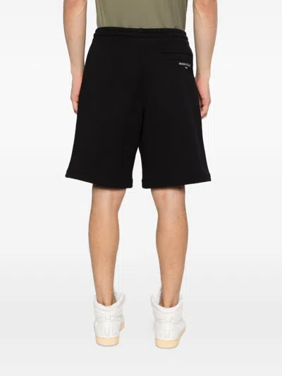 Maison Kitsuné Tailored Shorts Featuring Practical Side Pockets In Black