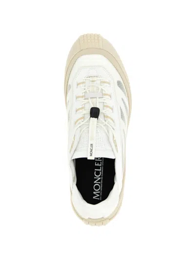 Moncler Trailgrip Lightweight Sneakers For Men In White