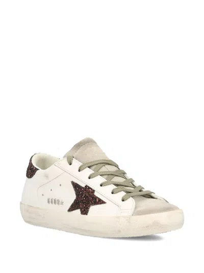 Golden Goose Deluxe Brand Women Super Star Leather Sneakers In Neutral