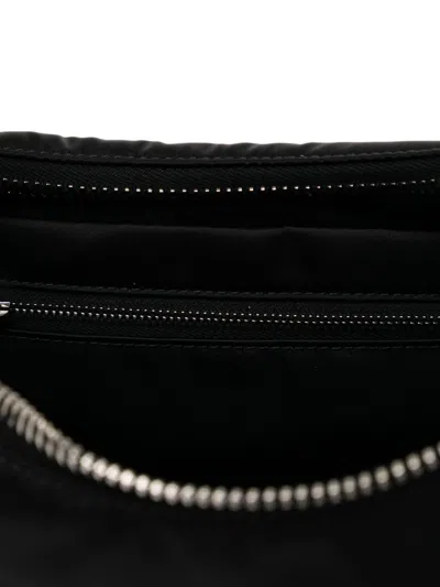 Rick Owens Gemini Shoulder Bag Adjustable Strap Hardware In Black