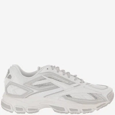Reebok White Polyethylene Athletic Sneakers In Multi