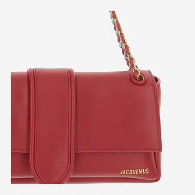 Jacquemus Multicolor Lamb Ovis Aries Aries Shoulder Bag In Red