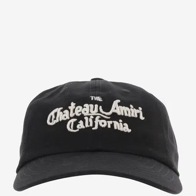 Amiri Embroidered Baseball Cap In Black