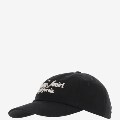 Amiri Embroidered Baseball Cap In Black