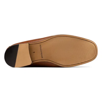 Donald Pliner Danner Tumbled Leather Loafer In Brown