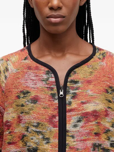 Osklen Patterned Jacket In Orange