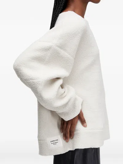 Osklen Oversized Panelled Top In Neutral