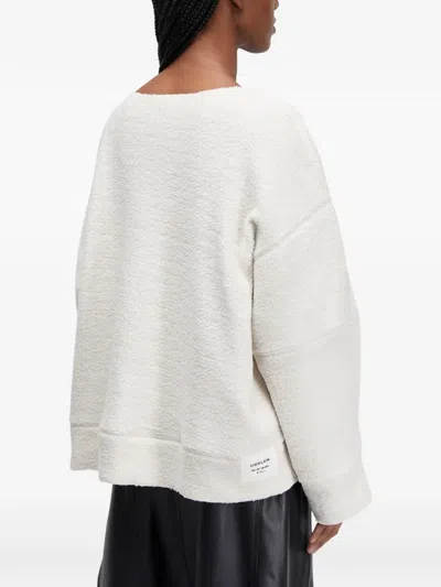 Osklen Oversized Panelled Top In Neutral