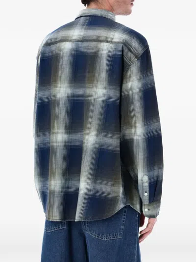 Vans Checked Shirt In Blue