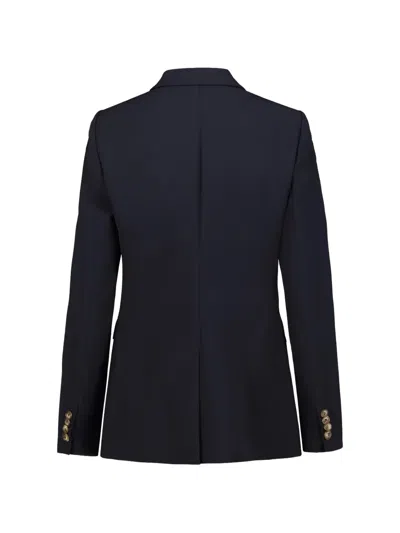 Drhope Double-breasted Blazer In Blue