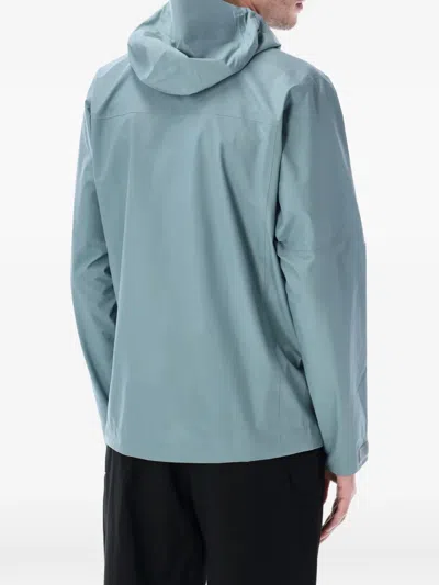 Patagonia Waterproof 3-layer Boulder Fork Jacket With Adjustable Features In Blue