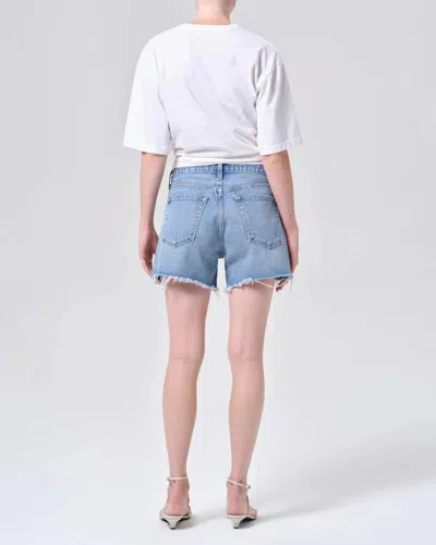 Agolde Parker Long Short In Blue