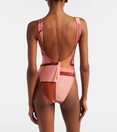 Zimmermann Como Printed Bodysuit In Multi