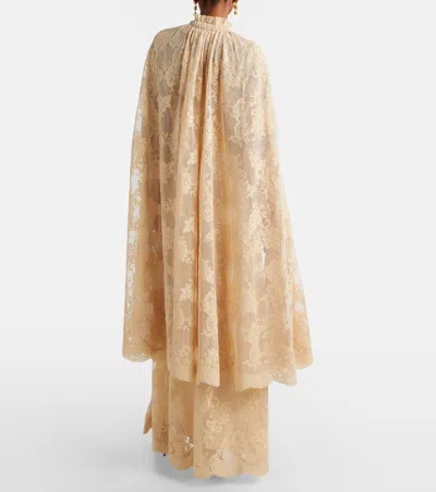 Zimmermann Como Lace Cape In Multi