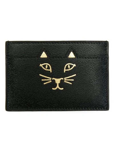 Shop Charlotte Olympia 'kitty' Cardholder - Black