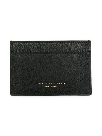 Shop Charlotte Olympia 'kitty' Cardholder - Black