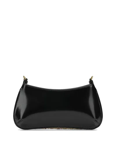 Jacquemus Ex 24hbaw00404ac18a01 Le Petit Bisou Chaine Shoulder Bags Black