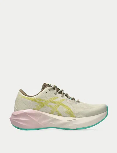 Asics Novablast 5 Tr Nature Bathing Beige Yellow Ss26 Women In Multi