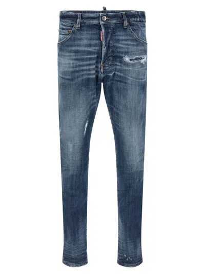 Dsquared2 Teddy Jeans Blue In Blue