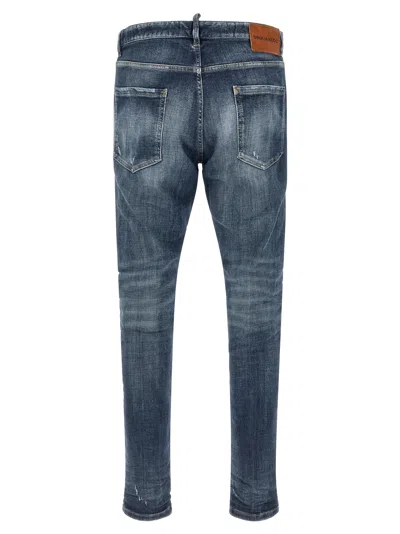 Dsquared2 Teddy Jeans Blue In Blue