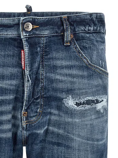 Dsquared2 Teddy Jeans Blue In Blue