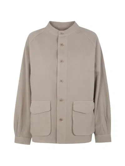 Labo.art Ines Flap-pocket Jacket In Brown