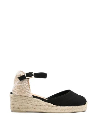 Castaã±er Carol Ankle-strap Espadrilles In Black