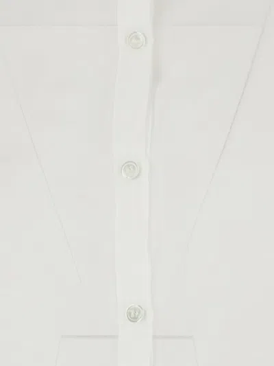 Jucca Buttoned Blouse In White