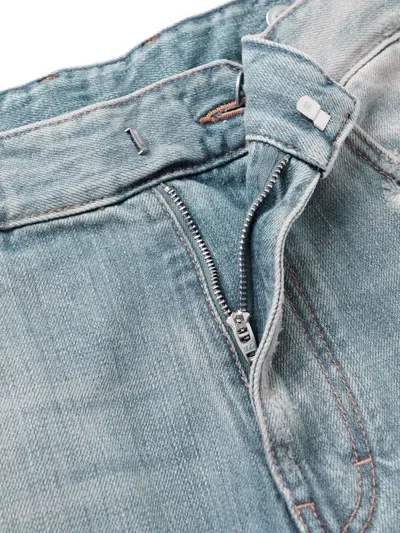 Givenchy Multicutted Shorts In Blue