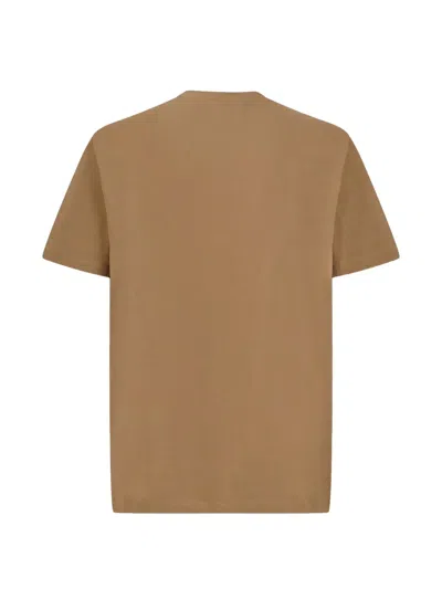 Corneliani Short-sleeve T-shirt In Brown