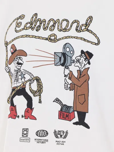 Edmmond Studios Western T-shirt In White
