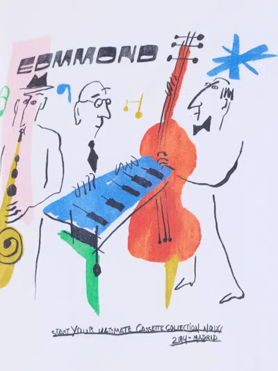Edmmond Studios Cassette Graphic-print T-shirt In White