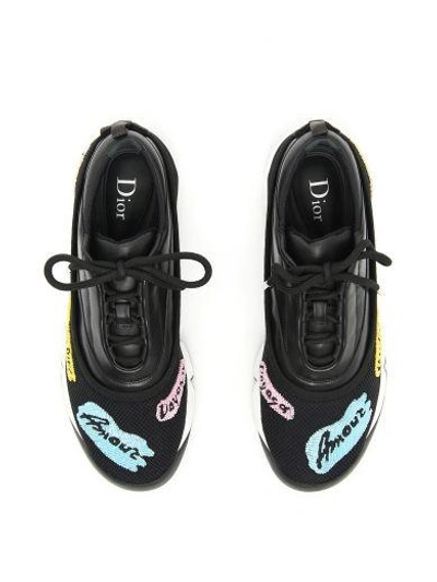 Shop Dior Fusion Sneakers In Noir|nero