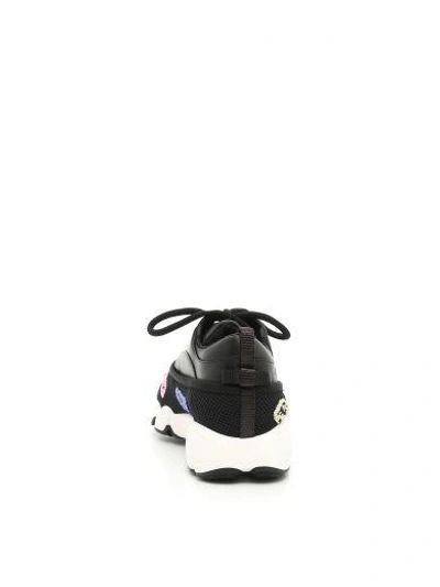 Shop Dior Fusion Sneakers In Noir|nero