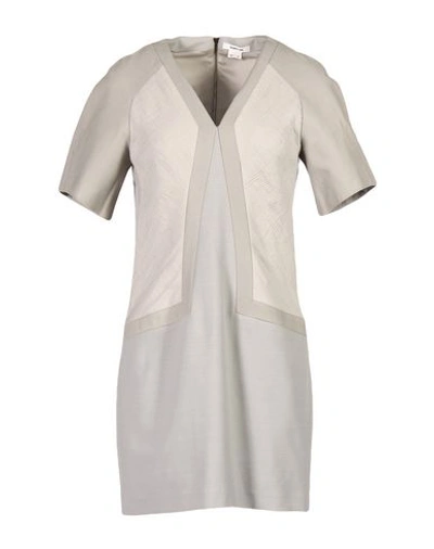 Helmut Lang Short Dress In Light Grey