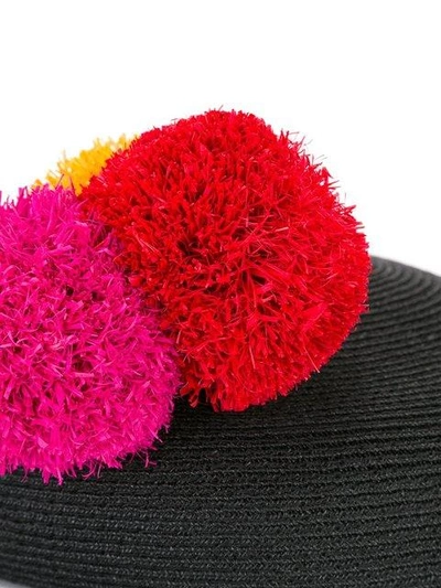 Shop Eugenia Kim Coco Pompom Beret - Black