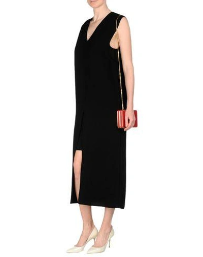Shop Helmut Lang Short Dress In Black