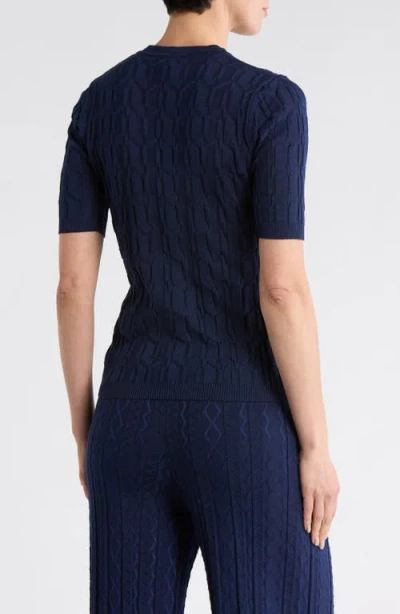 M Missoni Cable-knit Pattern Sweater