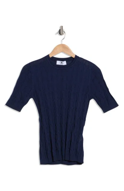 M Missoni Cable-knit Pattern Sweater