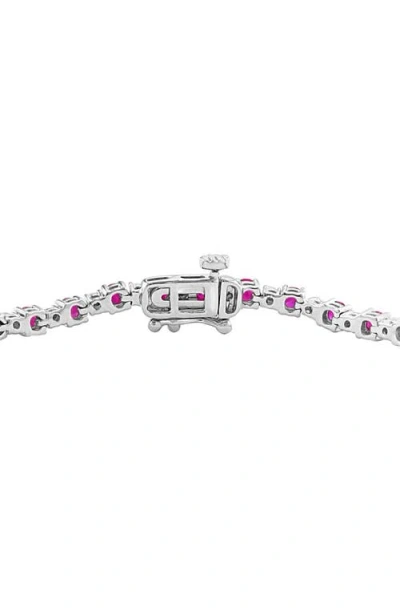 Effy Ruby & Diamond Bracelet In Pink