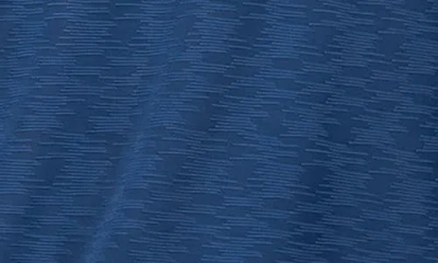 Tailorbyrd Tech Slub Performance Polo In Blue