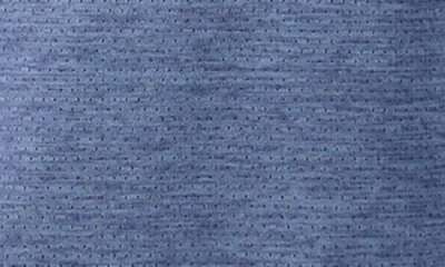 Tailorbyrd Mélange Mesh Performance Polo In Blue