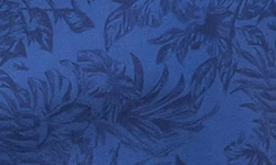 Tailorbyrd Print Performance Shorts In Blue