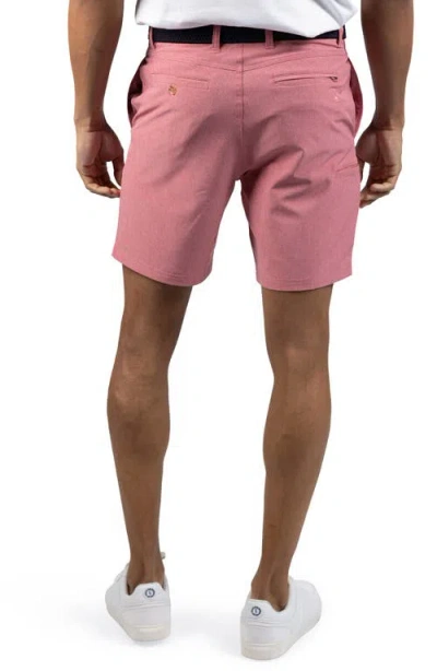 Tailorbyrd Grid Performance Shorts In Pink