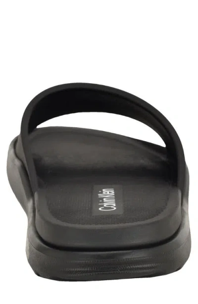 Calvin Klein Meloy Slide Sandal In Black